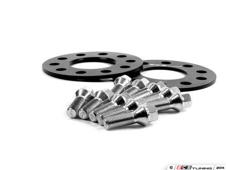 ES#2568311 - 6-ECS-015 -  Wheel Spacer & Bolt Kit - 5mm With Conical Seat Bolts - Complete kit for two wheels, comes with everything you need to install spacers on your aftermarket wheels - ECS - Audi