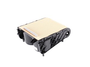 ES#1120349 - 3C0858329EUJC - European Cup Holder Conversion - Pure Beige - (NO LONGER AVAILABLE) - Convert the standard open cup holder to a retractable top cup holder/storage compartment - Genuine European Volkswagen Audi - 