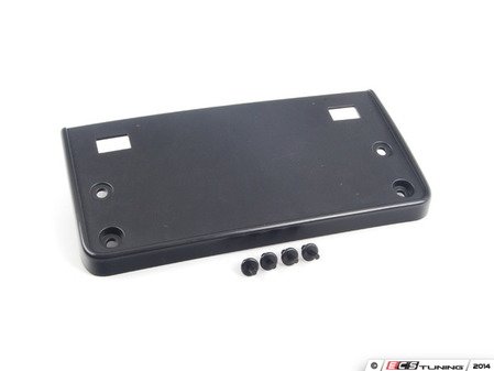 ES#1914418 - 7P6807285B - License plate bracket - Front - With rivets - Genuine Volkswagen Audi - Volkswagen