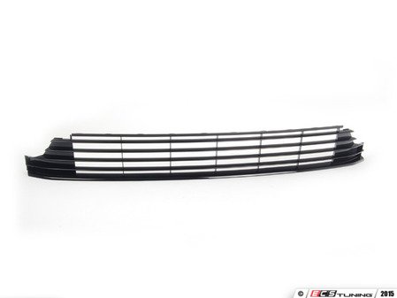 ES#2563594 - 3C8853677F041 - Lower Center Grille - Satin Black - Replace broken or missing grilles - Genuine Volkswagen Audi - Volkswagen