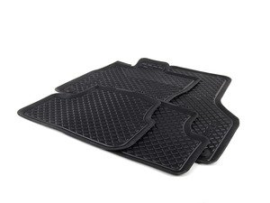 ES#2797145 - 5GE061500B041 - Rubber floor mats - e-Golf - Great looking protection for your vehicle's interior - Genuine Volkswagen Audi - Volkswagen