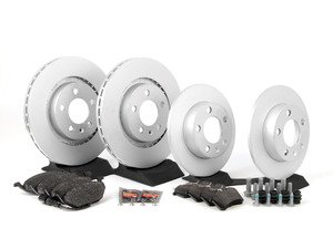 ES#2763813 - 1J0698026KT1 -  Front & Rear Brake Service Kit (280x22/232x9) - Featuring Genuine rotors with Genuine pads - Genuine Volkswagen Audi - Volkswagen