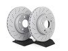 ES#2762504 - 0054201220KT1 - Front Brake Service Kit  - Featuring Zimmermann Rotors And Akebono-Euro Ceramic Pads - Assembled By ECS - Mercedes Benz