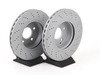 ES#2762504 - 0054201220KT1 - Front Brake Service Kit  - Featuring Zimmermann Rotors And Akebono-Euro Ceramic Pads - Assembled By ECS - Mercedes Benz