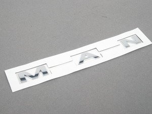 ES#2642004 - 51149811766 - "Man" Model Lettering For Paceman - Mounts to the trunk lid - Genuine MINI - MINI