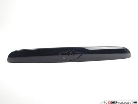 ES#2728862 - 51137362120 - Trunk Lid Grip - Black  - Located above the license plate on the trunk - Genuine MINI - MINI