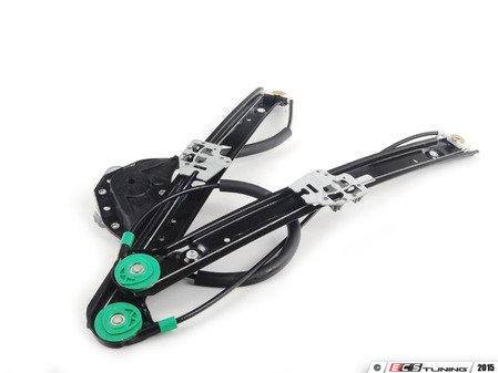 ES#2804378 - 51337020660 -  Upgraded Front Window Regulator - Right - With ball bearing pulleys and lifetime warranty. Does not include window motor. - URO Premium - BMW