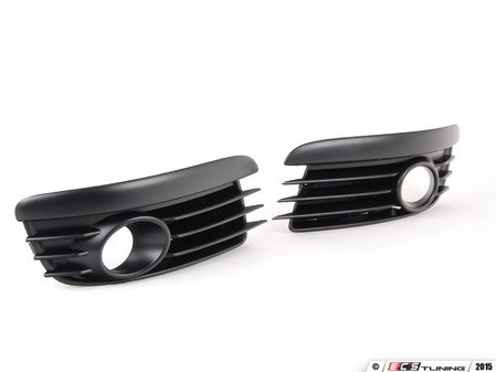 ES#257791 - 1K085396909B9 - R-Line Fog Light Grilles - From the limited edition European R-Line GTI. - Genuine European Volkswagen Audi - Volkswagen
