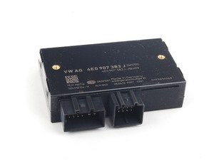 ES#1893879 - 4E0907383J - Trailer Detection Control Unit - Commonly located behind the luggage compartment lining - Genuine Volkswagen Audi - Audi