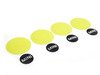 ES#2679825 - 36132321394 - MINI Ray Line Wheel Center Cap Trim Set - Yellow - Set Of Four, Part of the Ray Line neon color series only for R128 & R130 MINI Wheel - Genuine MINI - MINI