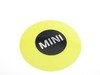 ES#2679825 - 36132321394 - MINI Ray Line Wheel Center Cap Trim Set - Yellow - Set Of Four, Part of the Ray Line neon color series only for R128 & R130 MINI Wheel - Genuine MINI - MINI