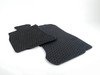 ES#2165758 - 51472163801 - Front Rubber Floor Mats - Black - (NO LONGER AVAILABLE) - All weather protection for your BMW - Genuine BMW - 