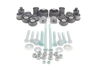 ES#2712962 - 8D0505185AKT -  Rear Control Arm Bushing Refresh Kit With Hardware - (NO LONGER AVAILABLE) - Includes all rear control arm and stabilizer bar bushings with new securing hardware - Assembled By ECS - 