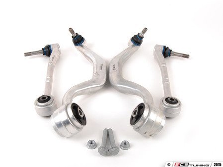 ES#2770761 - 31121092609KT4 - Front Suspension Refresh Kit - Level 1 - Control arms, bushings, and hardware for a partial front suspension rebuild - Assembled By ECS - BMW