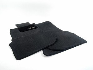ES#2080862 - 82110440464 - F10 Carpeted Floor Mat Set - Anthracite - Complete set of four - Genuine BMW - BMW