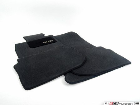 ES#2080862 - 82110440464 - F10 Carpeted Floor Mat Set - Anthracite - Complete set of four - Genuine BMW - BMW