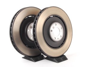 ES#2681090 - 4H0615301MKT - Front Brake Rotors - Pair (400x38) - Restore the stopping power in your vehicle - Genuine Volkswagen Audi - Audi