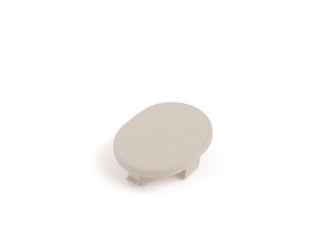 ES#448560 - 8J0863751A13U - Center console bolt cover - light grey - priced each - Covers the bolts that secure the center console - Genuine Volkswagen Audi - Audi