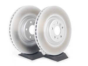 ES#2215109 - 4G0615301A - Front Brake Rotors - Pair - (356x34mm) - Bring your brakes back to life - Genuine Volkswagen Audi - Audi