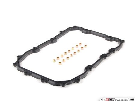 ES#2823151 - 95539701600 - Transmission Pan Gasket - Rubber gasket with metal bushings - Elring - Audi Volkswagen Porsche