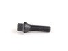 ES#2731477 - 1454501SW - 60 Degree Conical Seat Wheel Bolt (Black) - 14x1.5x45mm - Priced Each - Produced for running spacers with most aftermarket wheels - H&R - Audi Volkswagen Mercedes Benz