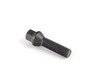 ES#2731477 - 1454501SW - 60 Degree Conical Seat Wheel Bolt (Black) - 14x1.5x45mm - Priced Each - Produced for running spacers with most aftermarket wheels - H&R - Audi Volkswagen Mercedes Benz