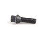 ES#2731137 - 1454001SW - 60 Degree Conical Seat Wheel Bolt (Black) - 14x1.5x40mm - Priced Each - Produced for running spacers with most aftermarket wheels - H&R - Audi BMW Volkswagen Mercedes Benz