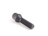 ES#2731137 - 1454001SW - 60 Degree Conical Seat Wheel Bolt (Black) - 14x1.5x40mm - Priced Each - Produced for running spacers with most aftermarket wheels - H&R - Audi BMW Volkswagen Mercedes Benz