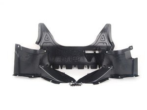 ES#2703771 - 3C8825235 - Weather Protection Package - Stage 1 - Includes belly pan, lower fender liners, and necessary hardware - Genuine Volkswagen Audi - Volkswagen