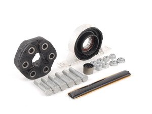 ES#2808747 - 26111227410kt - Driveshaft Overhaul Kit - With Giubo and CSB - Includes flex disc (giubo) center support bearing (csb) and required hardware for installation - Assembled By ECS - BMW