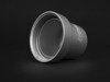 ES#2723776 - 003602ECS01A01A -  Billet Aluminum Oil Filter Housing Kit - Silver Anodized - Aluminum oil filter housing replacement for plastic OE housing - ECS - Audi Volkswagen