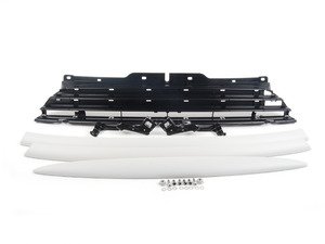ES#172124 - 63120429979 - Front Sport Aero Brackets And Grille - (NO LONGER AVAILABLE) - Used with the additional fog / rally light install kit - Genuine MINI - 
