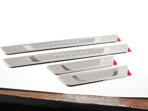 ES#2774751 - 561071303 - Scuff plate - set of four - High quality upgrade with Passat logo - Genuine Volkswagen Audi - Volkswagen