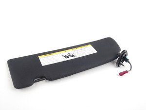 ES#1844613 - 51167252484 - E82 Sun Visor - Right - Black - Genuine BMW - BMW