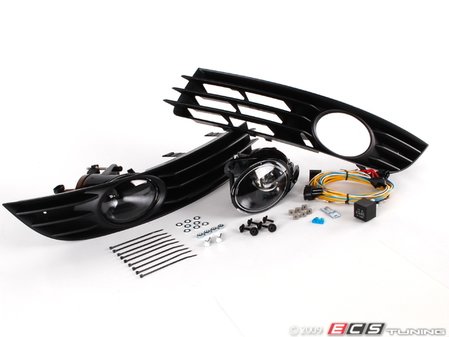 ES#1884377 - 3C0998005 - Projector Fog Light Kit With R-Line Grilles - (NO LONGER AVAILABLE) - A complete kit for customers looking to add fog lamps to their Passat includes bulbs  - Assembled By ECS - 