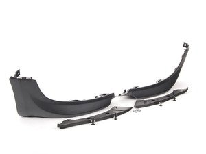 ES#2805463 - 51192339038 - JCW Pro Front Spoiler - Pair F55 F56 F57 - Mounts to the lower JCW aero bumper - Genuine MINI - MINI