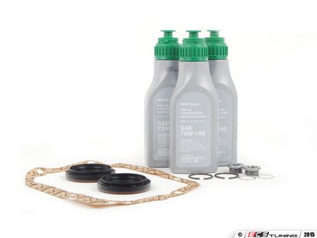ES#2695557 - 83222282583KT3 - Differential Service & Reseal Kit - Everything needed to service your M5 differential using Genuine BMW FM Motorsport Booster differential fluid including a gasket set - Genuine BMW - BMW