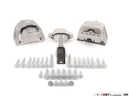 ES#2763065 - 1J0199262CEKT3 - ECS Ultimate Engine & Transmission Mount Kit - Includes all driveline mounts with all the necessary hardware - Assembled By ECS - Volkswagen