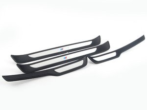 ES#514254 - e90516068 - M Sport Door Sill Cover Set - Get some "M" flavor in your BMW - Genuine BMW M Performance - BMW