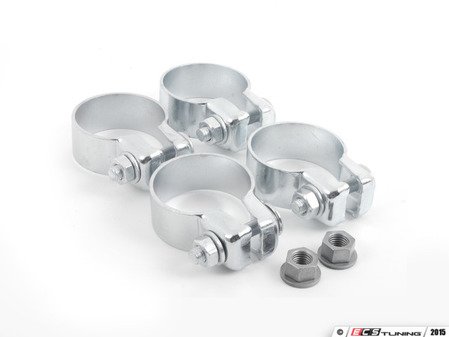 ES#2597502 - 18307560779KT1 - Center Muffler Installation Kit - Everything you need to install a new center muffler assembly - Assembled By ECS - BMW