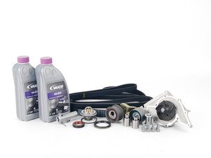 ES#8785 - 077198508 - ECS Tuning Timing Belt Kit - Ultimate Plus - The ultimate 23 piece kit for preventative maintenance! - Assembled By ECS - Audi