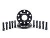ES#2748259 - 35255571ECSWBKT -  ECS Wheel Spacer And Bolt Kit - 17.5mm With Black Ball Seat Bolts - Comes with everything you need to install spacers on two wheels - ECS - Audi Volkswagen