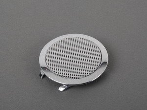 ES#110383 - 51432268917 - Speaker Cover - Grey. Chrome trimmed speaker cover. - Genuine BMW - BMW