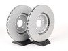 ES#2707196 - 1634210512KT2 - Front Brake Rotors - Pair - Featuring a protective Meyle Platinum coating - Meyle - Mercedes Benz
