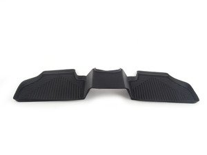 ES#2165978 - 82112210411 - Rear All Weather Floor Mats - Black - Genuine BMW - BMW