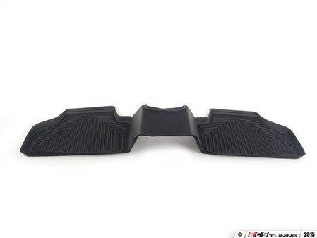 ES#2165978 - 82112210411 - Rear All Weather Floor Mats - Black - Genuine BMW - BMW