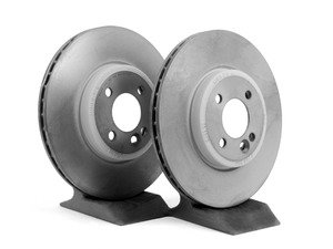 ES#2586526 - 34116768933KT - Front Brake Rotors - Pair 11.57" (294x22) - Eliminate grinding and vibrations under braking with this new brake rotors - Genuine MINI - MINI