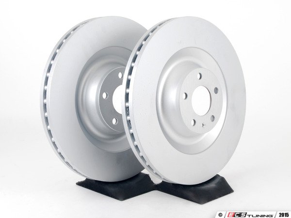 Genuine Volkswagen Audi - 4e0698301kkt - Front Brake Rotors - Pair (385x36)
