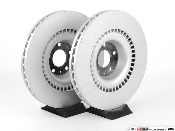 Genuine Volkswagen Audi - 4e0698301kkt - Front Brake Rotors - Pair (385x36)