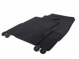 ES#2679819 - 51479811691 - MINI Velours - Black - Floor Mat Carpet Set (Front & Rear) - Priced As Set - Replace or upgrade to factory MINI mats - Genuine MINI - MINI